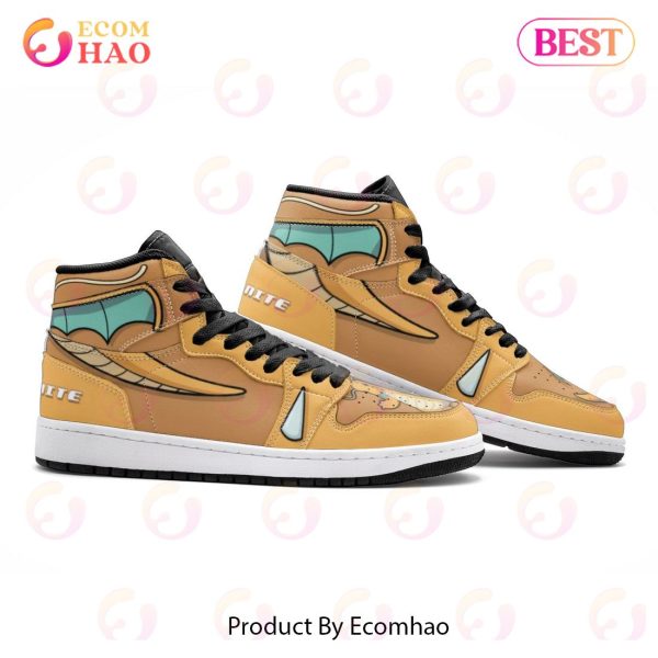 NEW] Dragonite Pokemon Air Jordan 1, High Top Sneaker