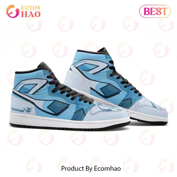 NEW] Glaceon Pokemon Air Jordan 1, High Top Sneaker