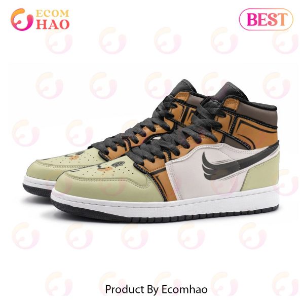 NEW] Mimikyu Pokemon Pokemon Air Jordan 1, High Top Sneaker