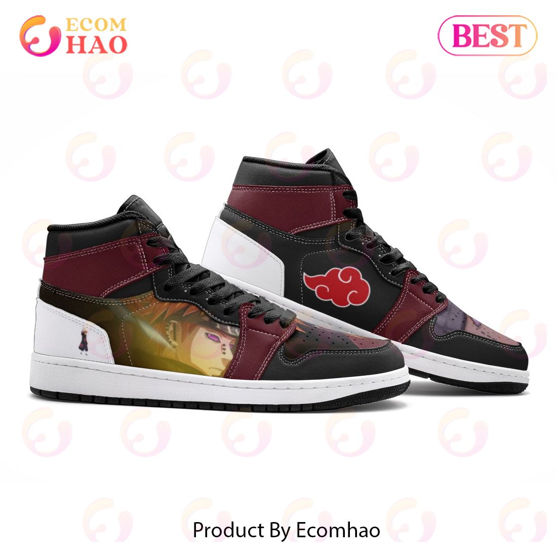 NEW] Pain Naruto Air Jordan 1, High Top Sneaker