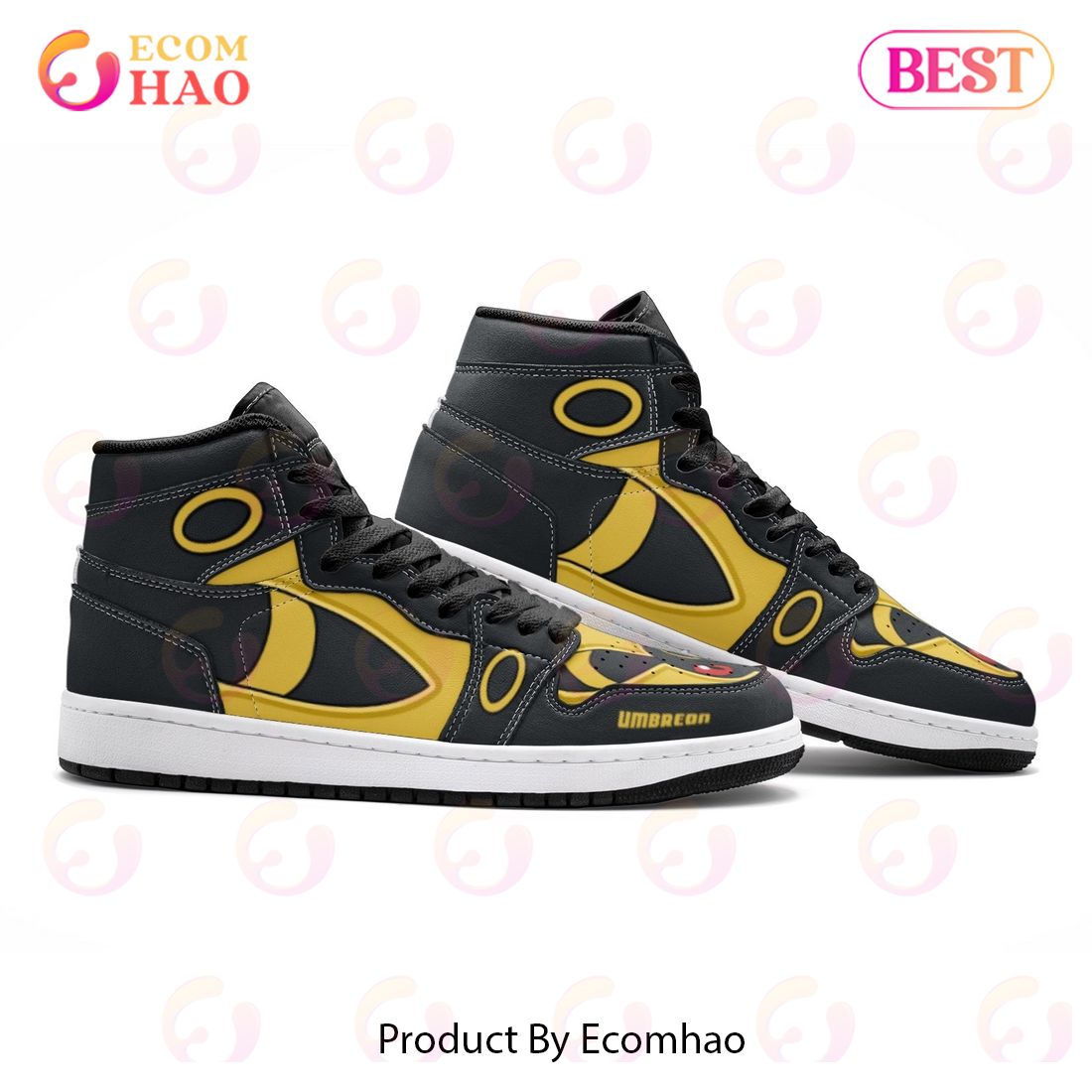 NEW] Umbreon V2 Pokemon Air Jordan 1, High Top Sneaker