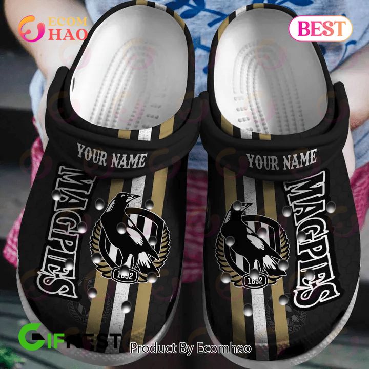 Personalized Collingwood Magpies Custom Clogs