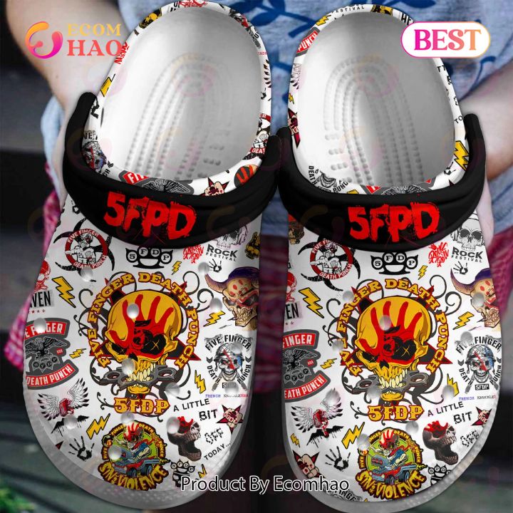 PREMIUM 5FPD Five Finger Death Punch Clogs