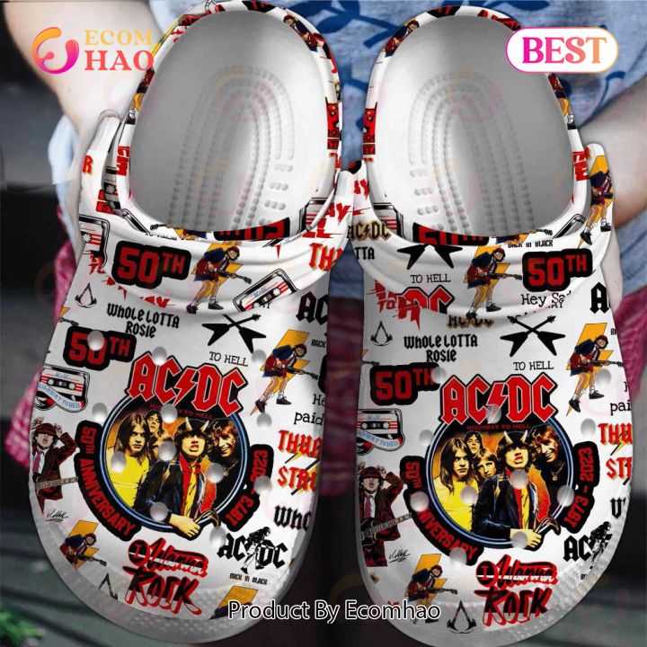 PREMIUM ACDC 50th Anniversary Crocs