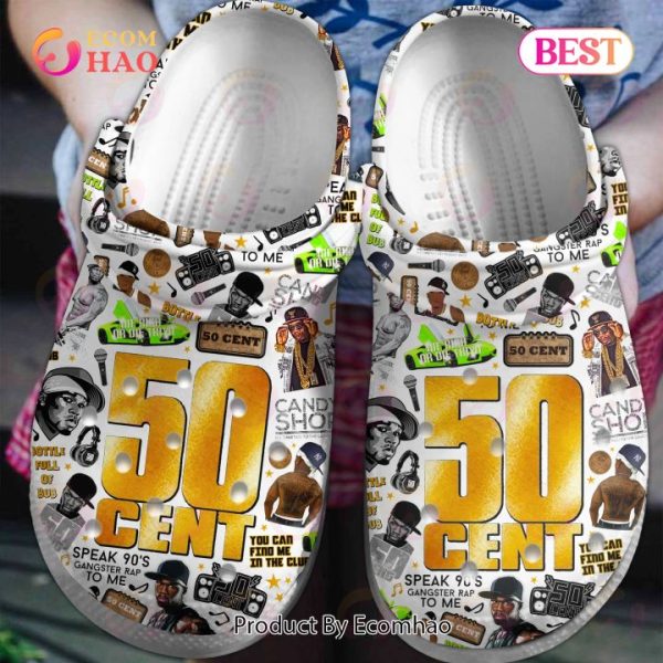 PREMIUM Rapper 50 Cent Clogs