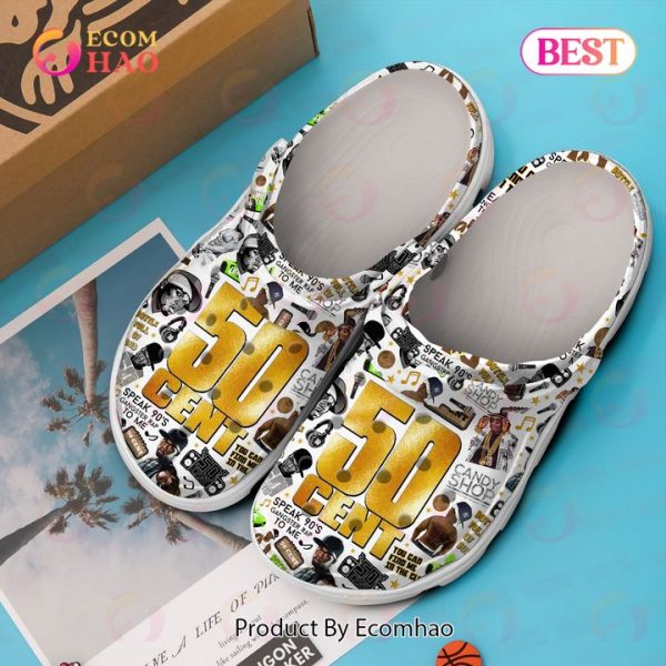 PREMIUM Rapper 50 Cent Clogs