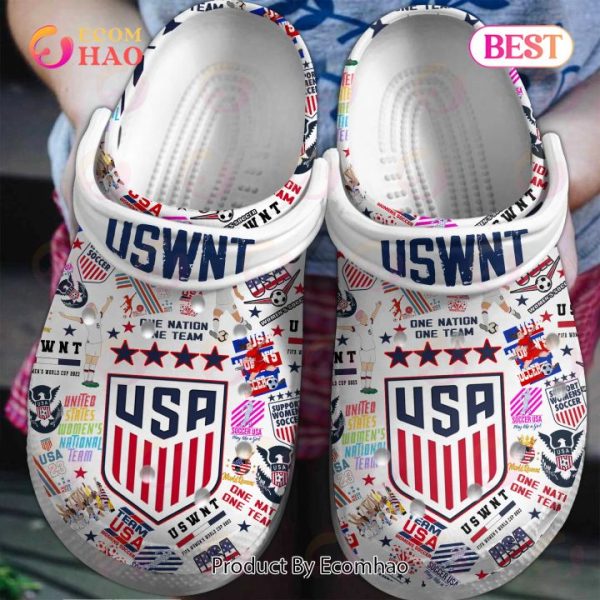 PREMIUM Uswnt USA One Nation One Team Clogs