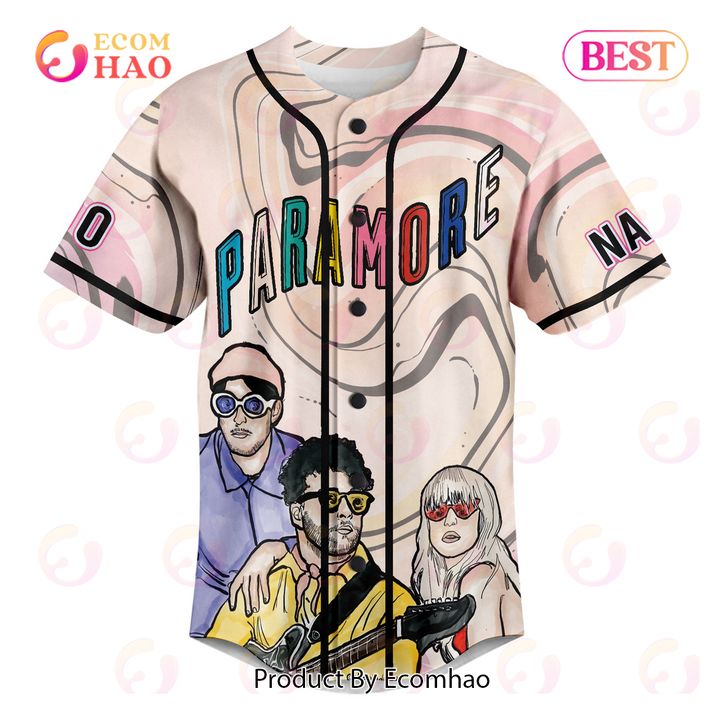 PREMIUM Paramore The Real World Custom Baseball Jersey