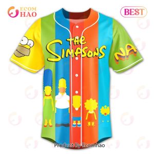 PREMIUM The Simpsons Custom Baseball Jersey