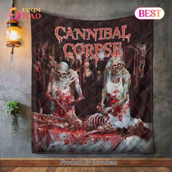 Cannibal Corpse Butchered at Birth Blanket