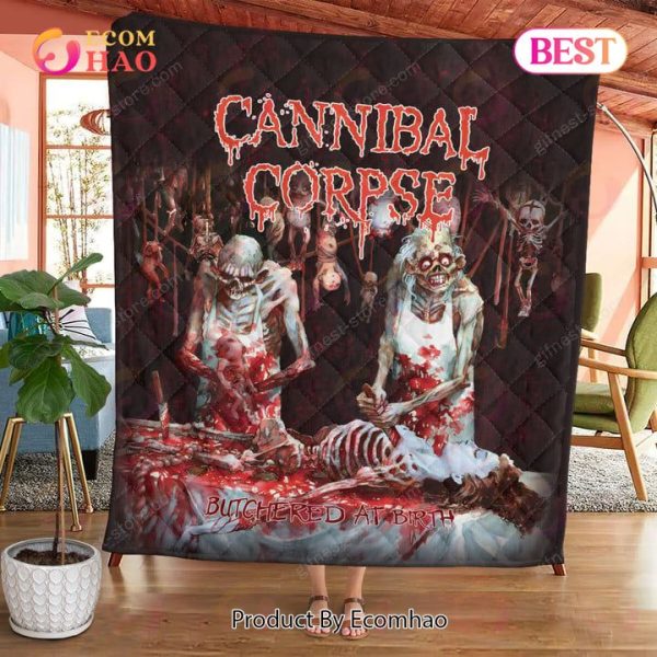 Cannibal Corpse Butchered at Birth Blanket