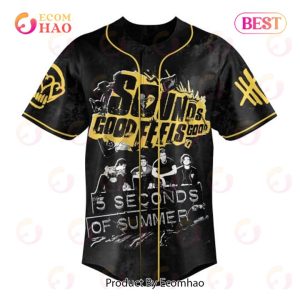 PREMIUM 5 Seconds Of Summer Custom Baseball Jersey