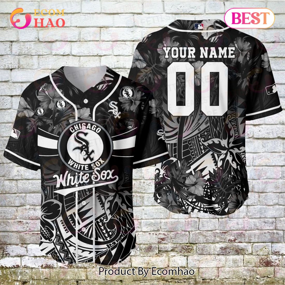 Chicago White Sox – Major League Baseball Customized AOP Baseball Jersey