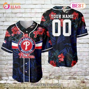 Philadelphia Phillies – Major League Baseball Customized AOP Baseball Jersey