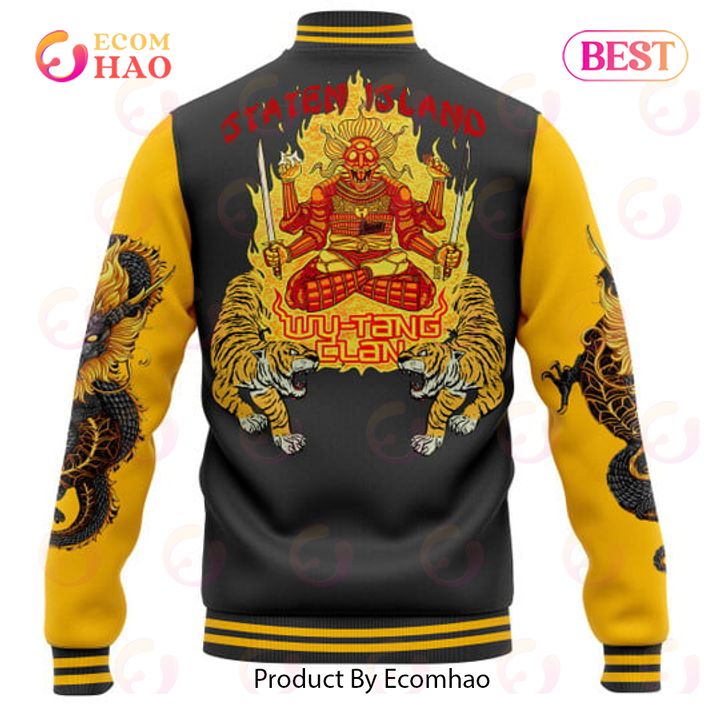 PREMIUM Wu-Tang Clan Staten Island Baseball Jacket