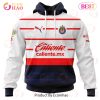 LIGA MX Chivas Guadalajara 2023 – 2024 Away Aztec Design 3D Hoodie