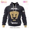 LIGA MX Pumas UNAM 2023 – 2024 Home Aztec Design 3D Hoodie