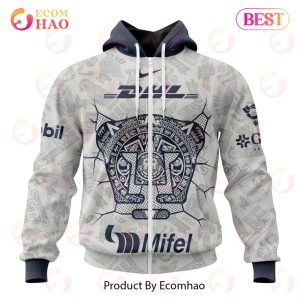 LIGA MX Pumas UNAM 2023 – 2024 Home Aztec Design 3D Hoodie