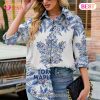 NEW] NHL Tampa Bay Lightning Hawaiian Design Woman Casual Shirt