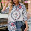 NEW] NHL Washington Capitals Hawaiian Design Woman Casual Shirt
