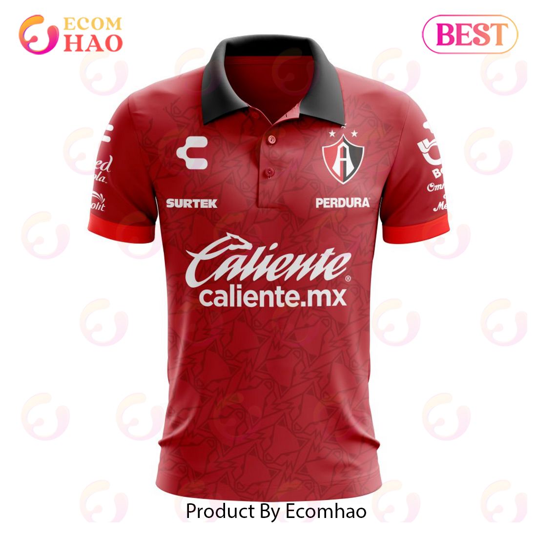 LIGA MX Atlas F.C 2023 – 2024 Away Polo Shirt