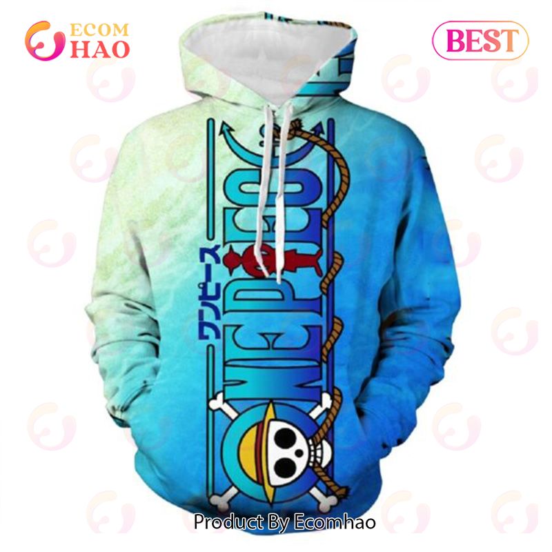 PREMIUM One Piece 3D Printed Casual Hoodie