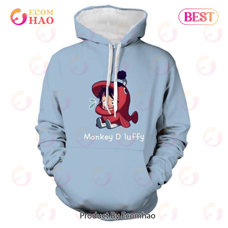 PREMIUM One Piece Baby Monkey D Luffy Hoodie