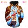 PREMIUM One Piece Kawaii Pirate Ship 3D Printed Casual Hoodie