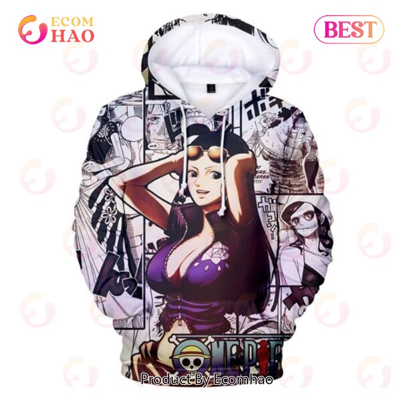 PREMIUM One Piece Nico Robin 3D Printed Casual Hoodie