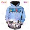 PREMIUM One Piece Straw Hat Luffy 3D Printed Casual Hoodie PREMIUM One Piece Straw Hat Luffy 3D Printed Casual Hoodie