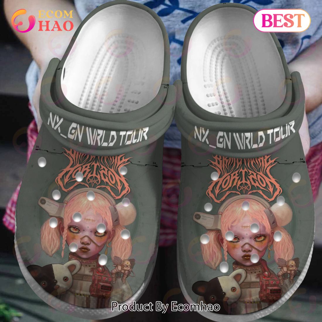 PREMIUM Bring Me The Horizon – NX_GN WRLD TOUR Clogs