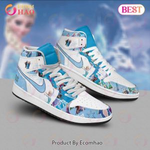 PREMIUM Elsa Disney Air Jordan 1, Hightop