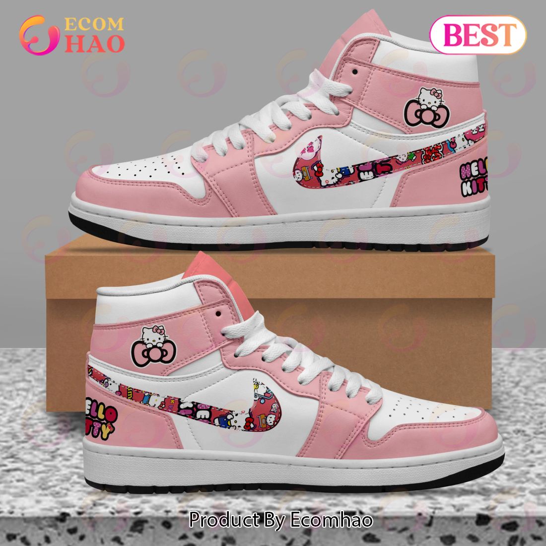 PREMIUM Hello Kitty Air Jordan 1, Hightop