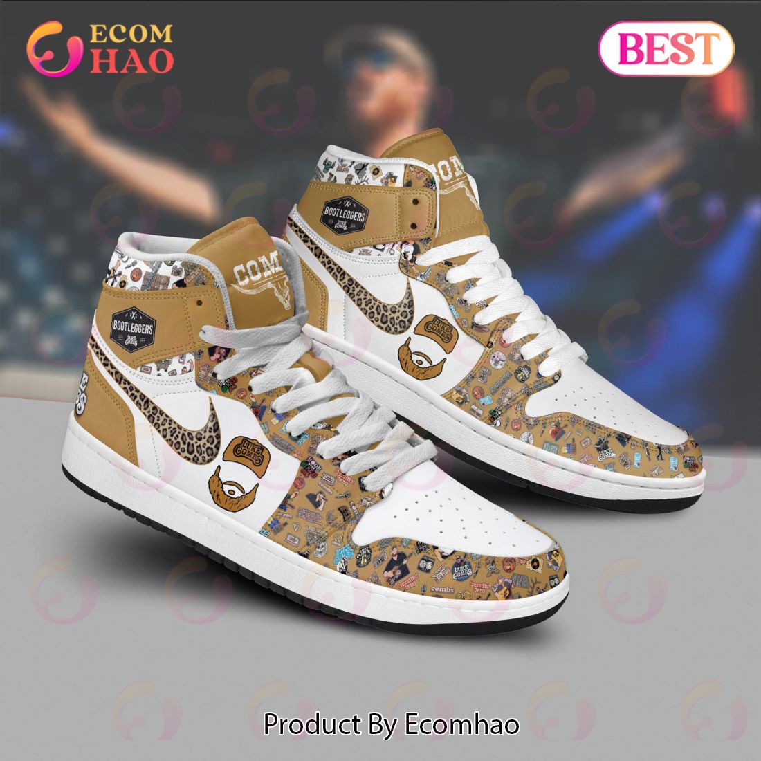 Edmonton Elks – CFL Personalized Air Jordan 1, Hightop