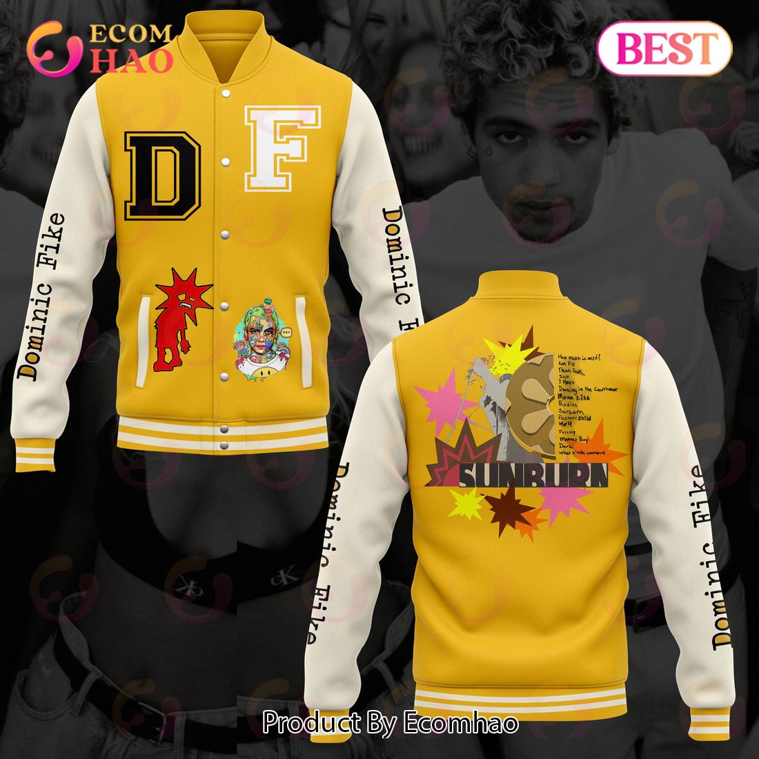 PREMIUM Dominic Fike Baseball Jacket