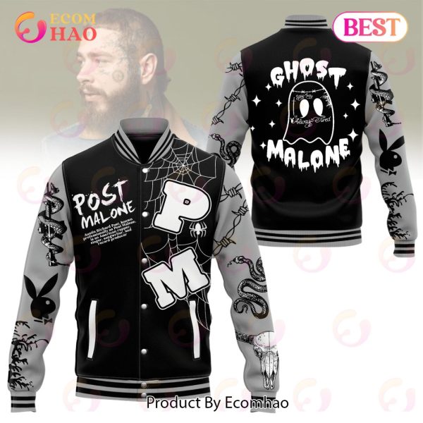 PREMIUM Post Malone – Ghost Malone Baseball Jacket