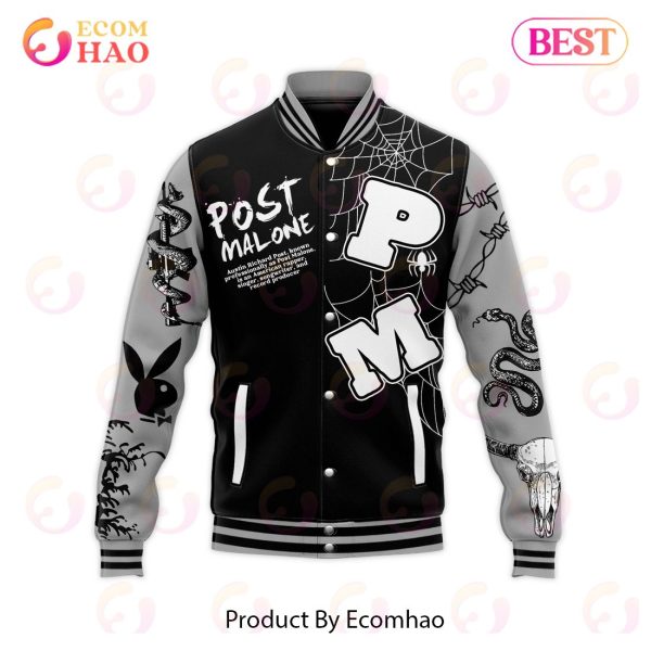 PREMIUM Post Malone – Ghost Malone Baseball Jacket
