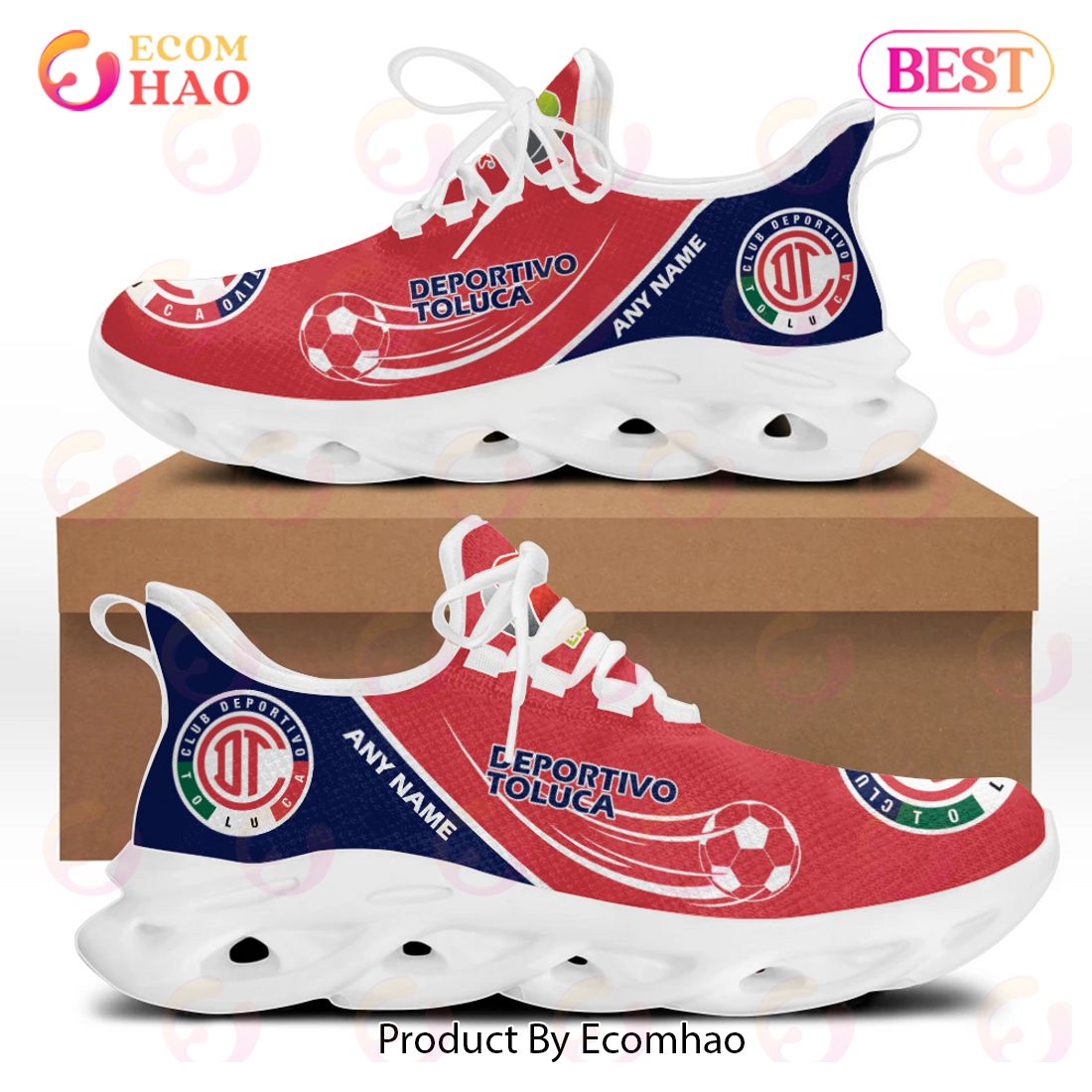 LIGA MX Deportivo Toluca Special Max Soul Shoes Design ST2301