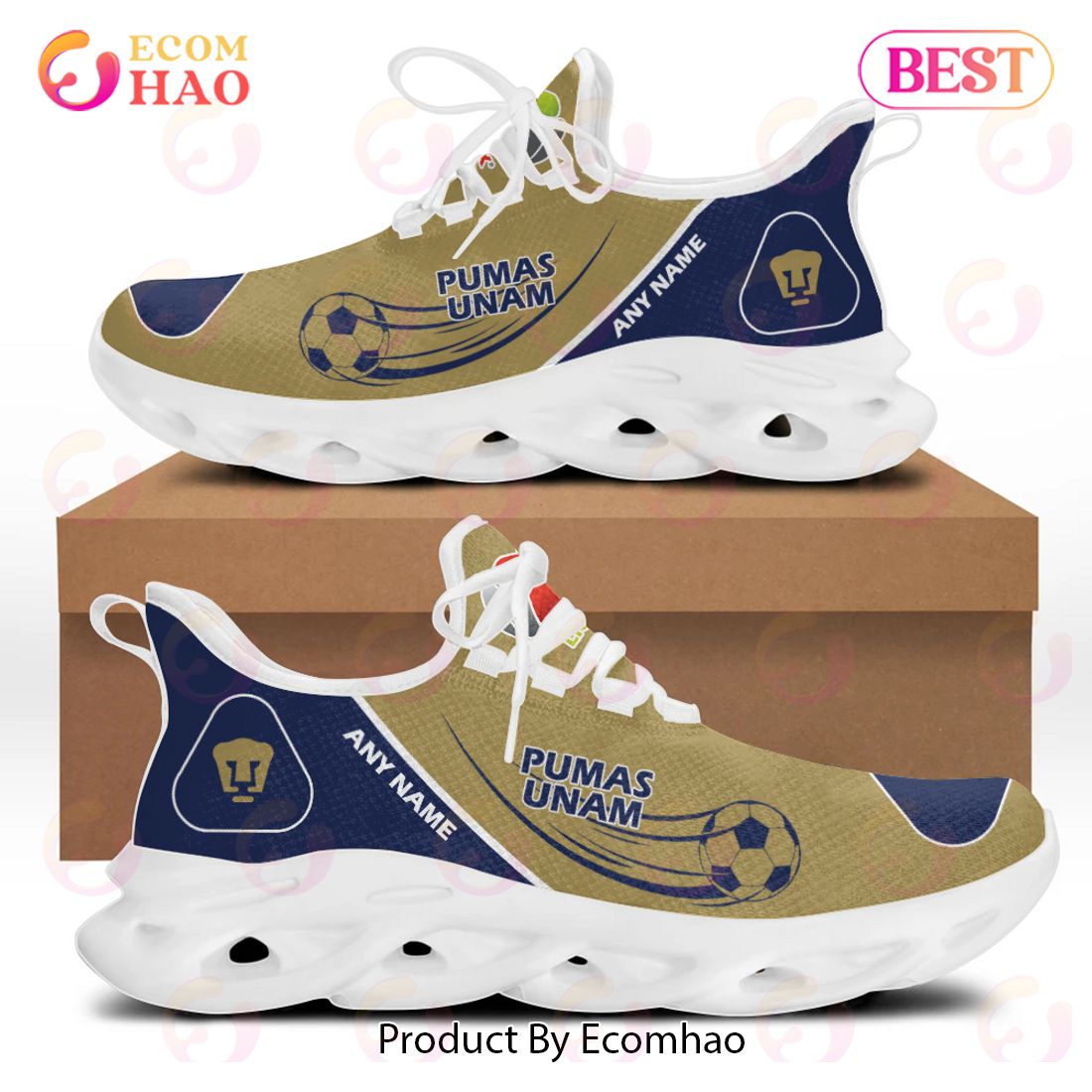 LIGA MX Pumas UNAM Special Max Soul Shoes Design ST2301