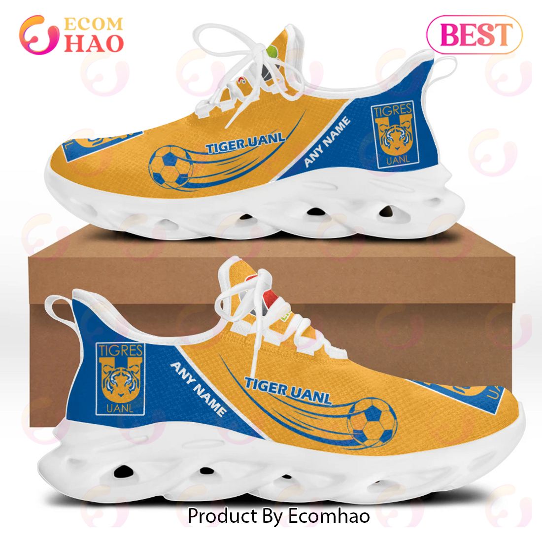 LIGA MX Tigres UANL Special Max Soul Shoes Design ST2301