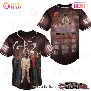 Banshee Season Tour ’23 Counting Crows Dashboard Confessional Custom Baseball Jersey Banshee Season Tour ’23 Counting Crows Dashboard Confessional Custom Baseball Jersey