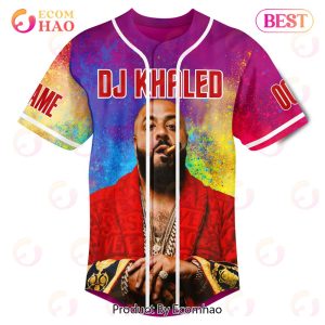 Dj Khaled All I Do Is Win Win Win No Matter What Custom Baseball Jersey