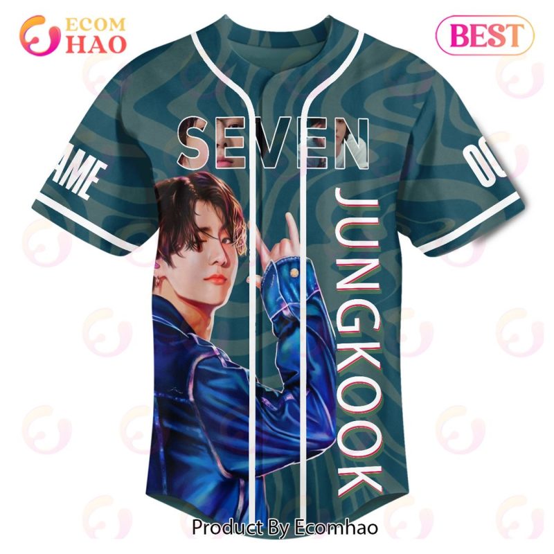 Seven Jungkook Custom Baseball Jersey - Ecomhao Store