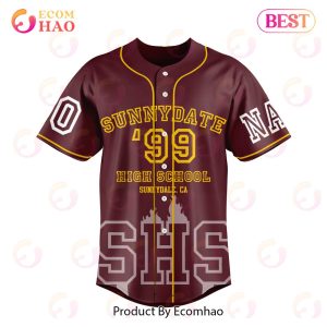Sunnydate ’99 High School Custom Baseball Jersey