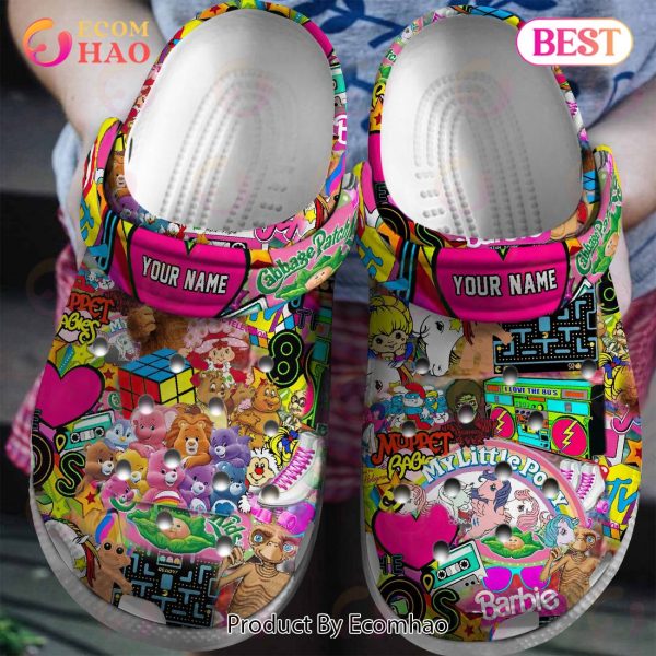80s Cartoon Series Crocs