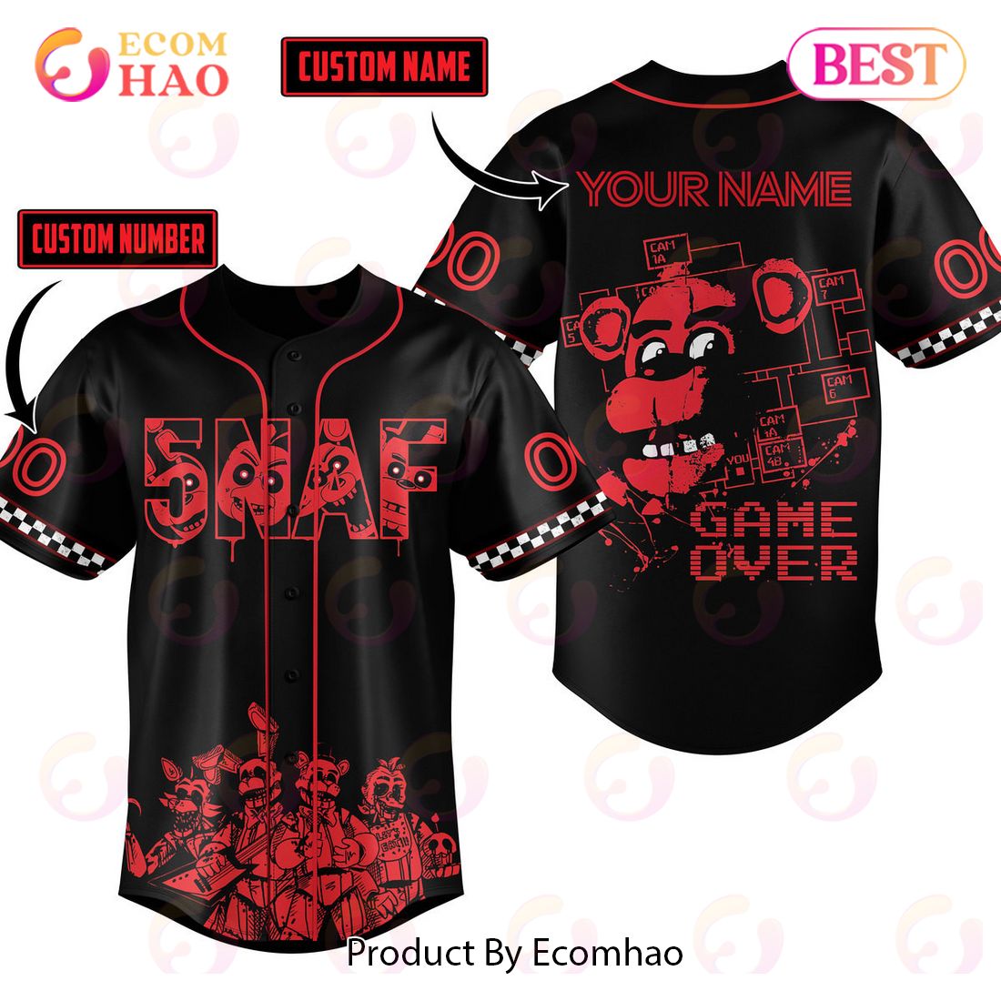 The 5 Seconds Of Summer Show Custom Baseball Jersey