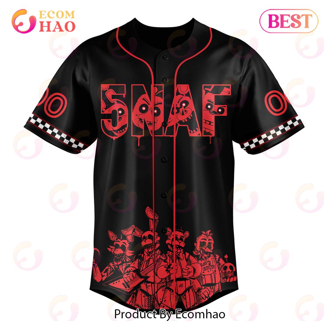 5NAF Custom Baseball Jersey