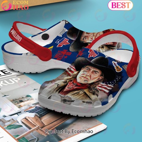 Custom Name Willie Nelson Clogs