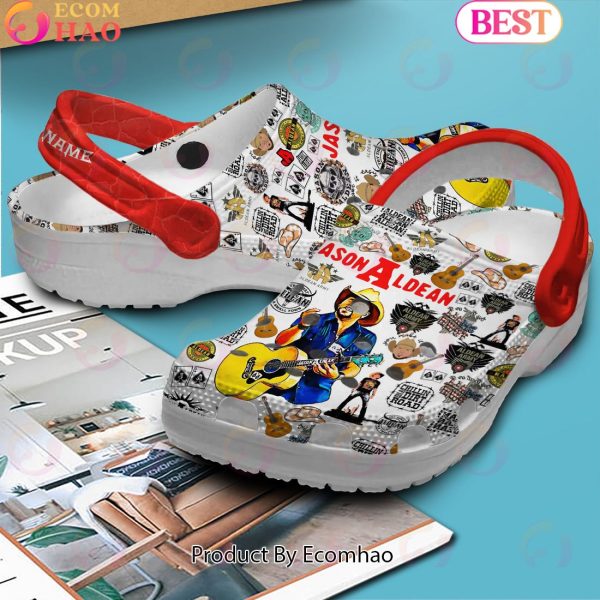 Jason Aldean Custom Name Clogs