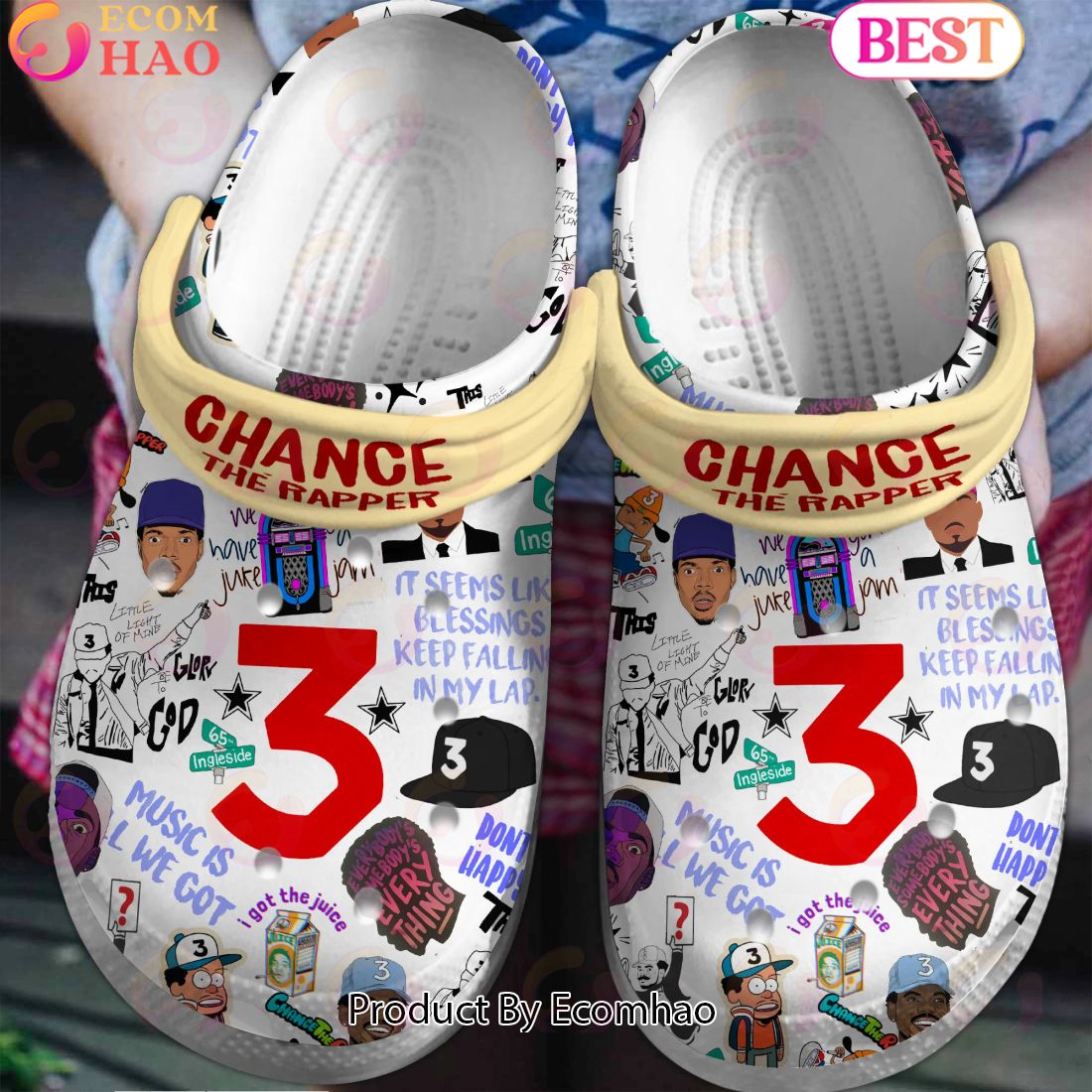 PREMIUM Chance The Rapper 3 Clogs